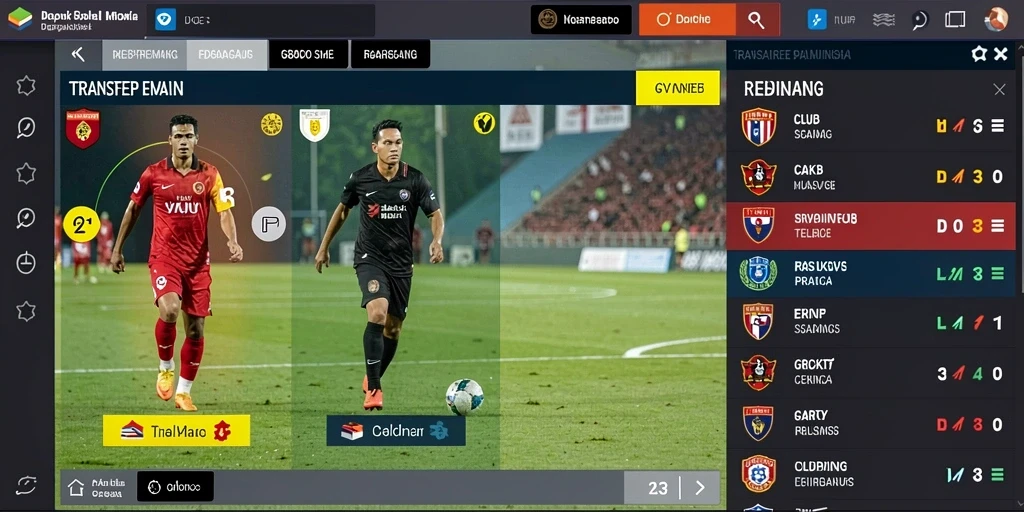 Screenshot menunjukkan antarmuka permainan yang menarik.