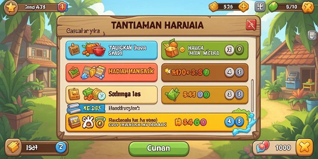 Tampilan antarmuka pengguna yang menarik.