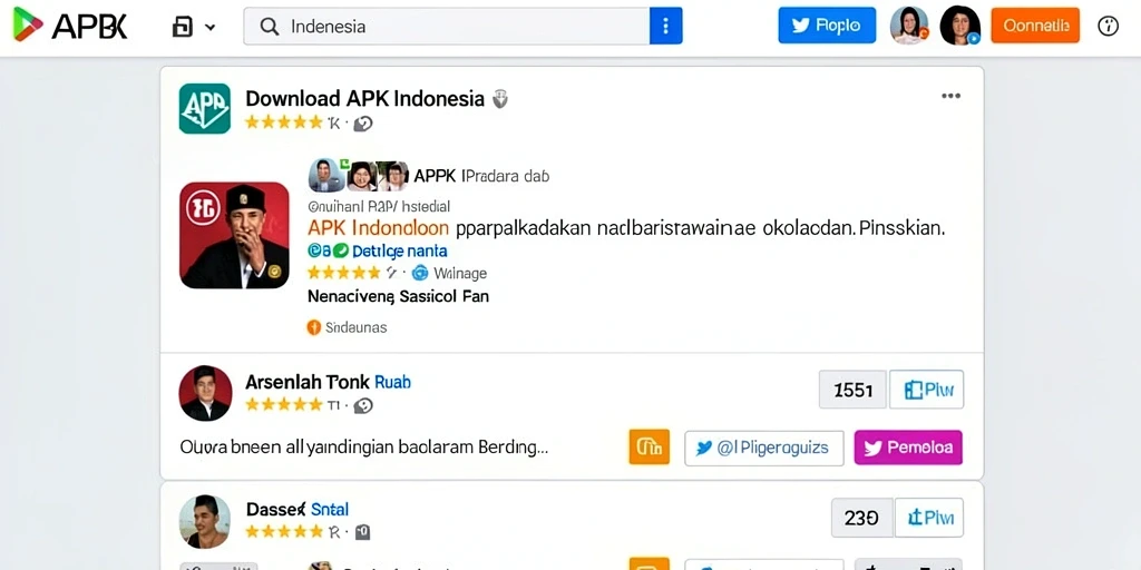 Tampilan antarmuka aplikasi yang ramah pengguna.
