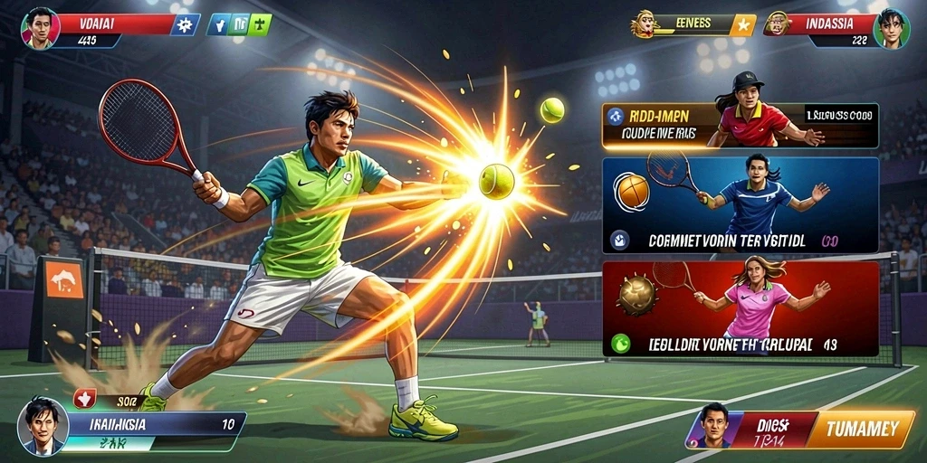 Screenshot menampilkan mode permainan seru DAHLIA77.