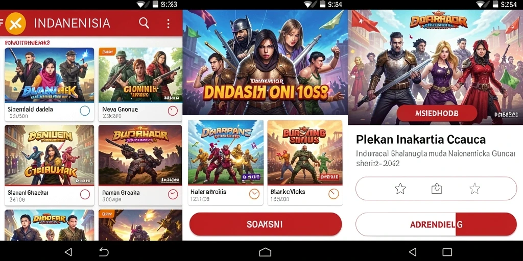 Tampilan awal aplikasi JIN69 yang menarik.