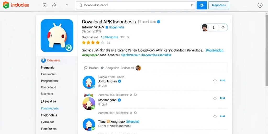 Tampilan karakter yang unik dan menarik.