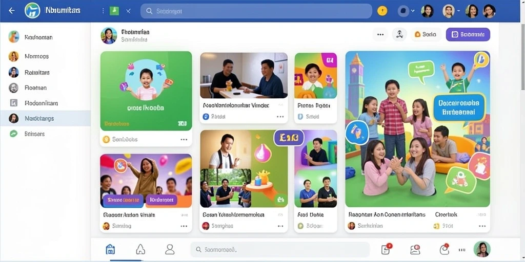 Tampilan antarmuka yang menarik dan modern.