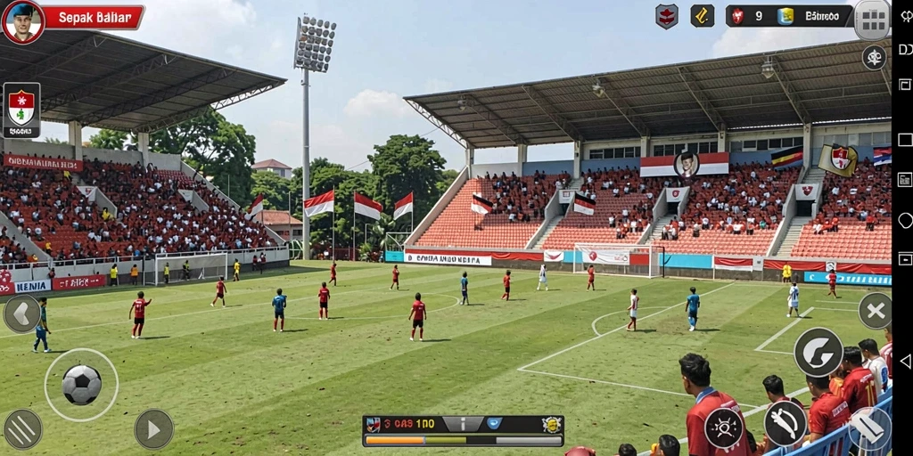 Tampilan awal game yang menawan.