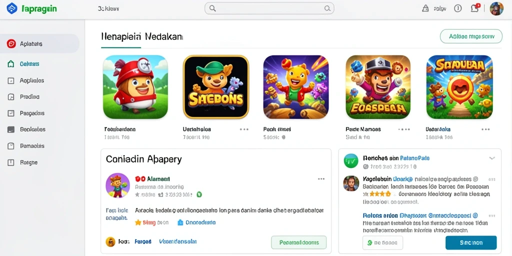 Screenshot menunjukkan level menantang dengan tampilan yang cerah.