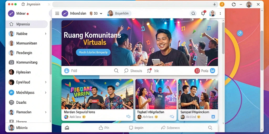 Tampilan antarmuka yang ramah pengguna dan menarik.