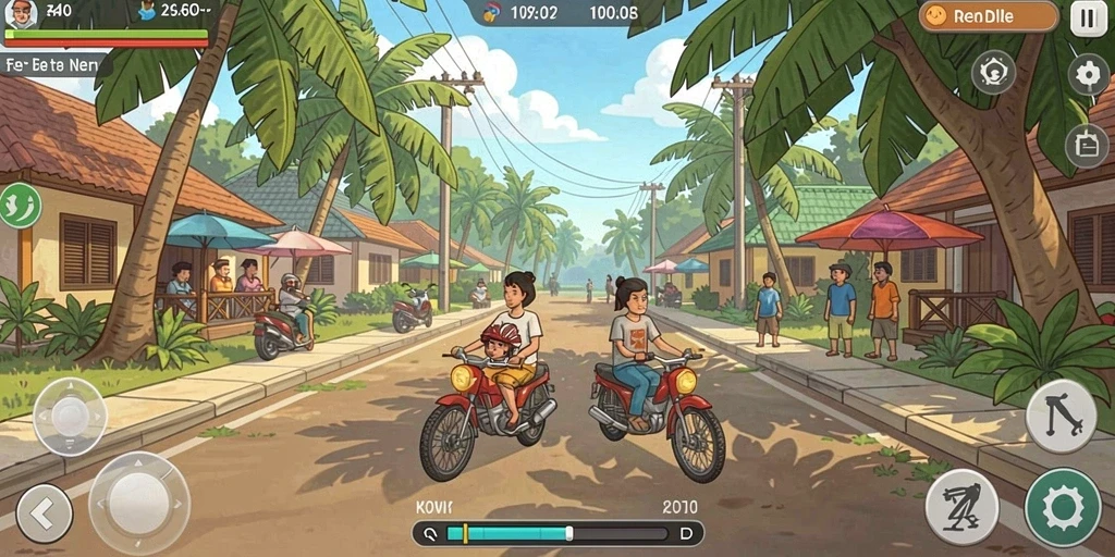 Tampilan awal yang menawan dan menarik perhatian.