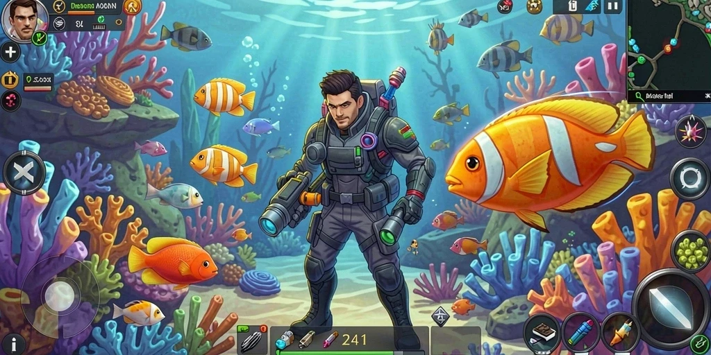 Tampilan utama aplikasi WINRATE777 yang menyenangkan.