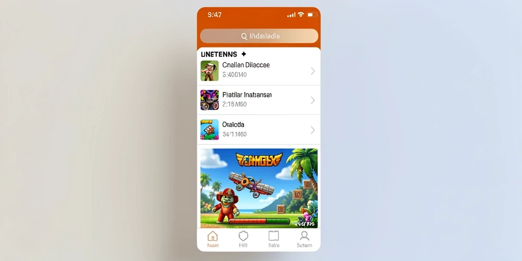 Tampilan utama aplikasi YOTOGEL yang menarik dan modern.